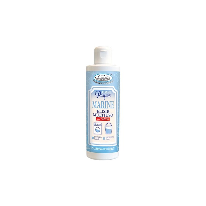 Esenta parfum multifunctional: rufe, pardoseli, camere si umidificatoare OmniParfum Marine Fresh 235ml
