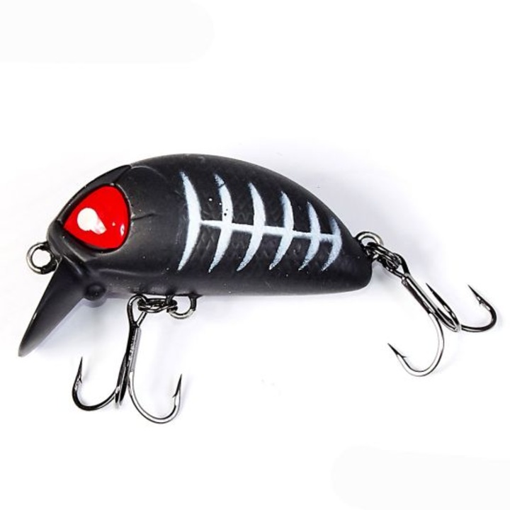 Lucky John Haira Tiny Shallow Pilot 33F wobbler csali, szín 204 többszínű