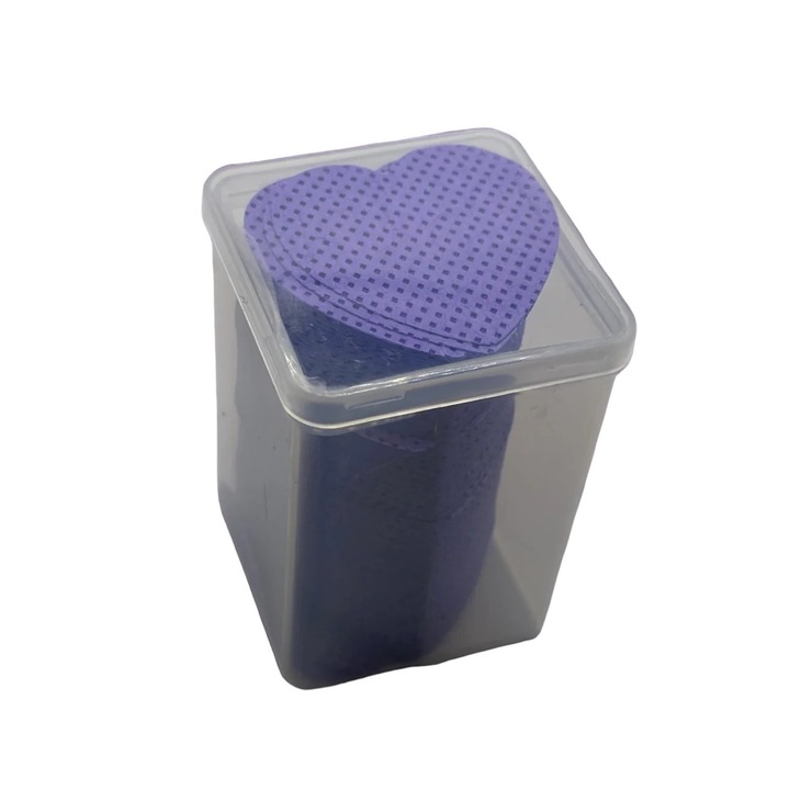 Салфетки за почистване Лепило във формата на сърце - Лилаво