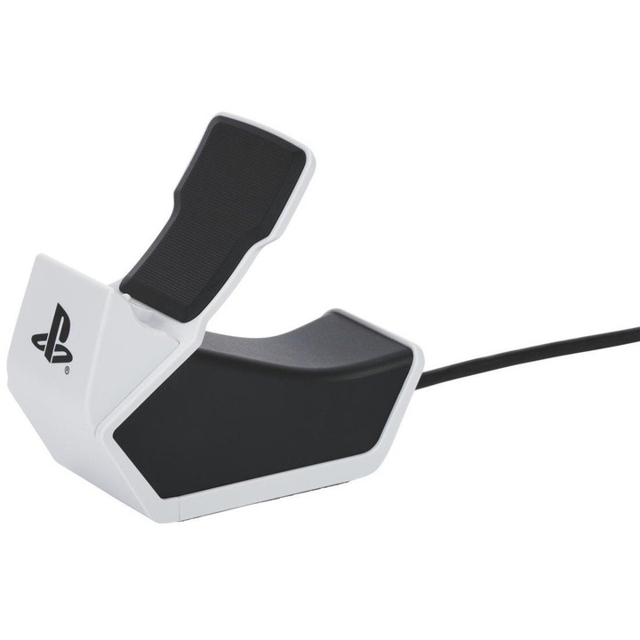 Зарядна станция PowerA PlayStation 5 DualSense, Solo Charging Station, Черен/Бял