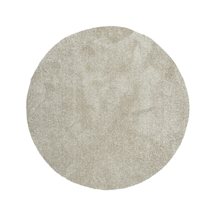 Covor camera zi, MD, Poliester, 120 x 120 cm, Bej