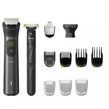 Trimmer + Accesorii, Philips, 0.5 - 20 mm, Gri