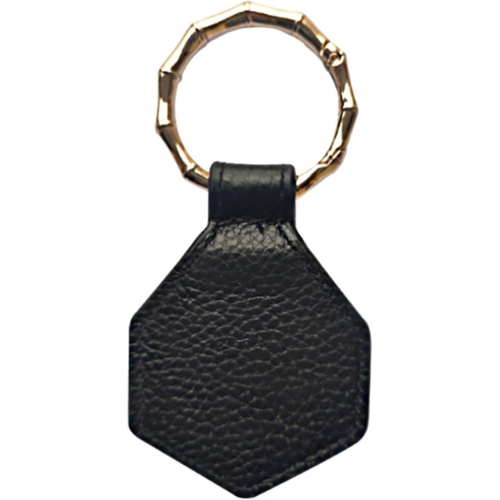 Jormftte kulcstartó mágnessel, műbőr, 10,5x5,5x0,5 cm fekete