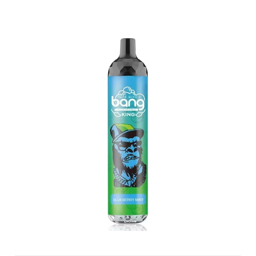 vape avec nicotine Tigara electronica Bang King 6000 puff fara nicotina, afina menta, Vape bar  de unica