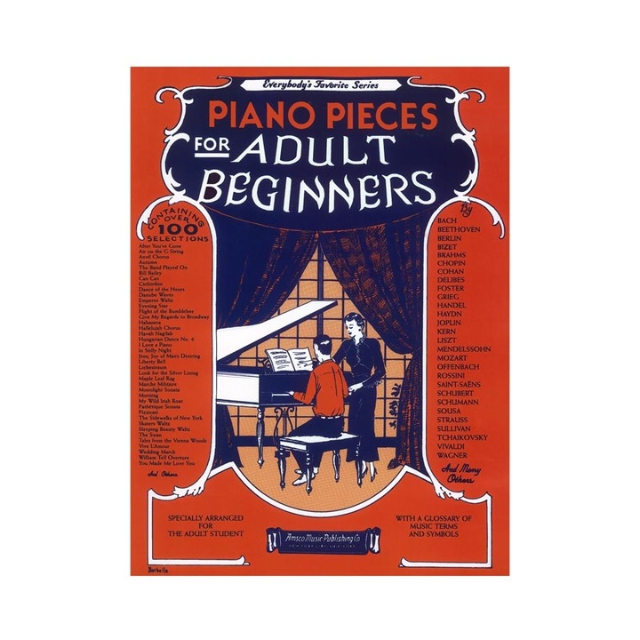 Piano Pieces For Adult Beginners, Wise Publications