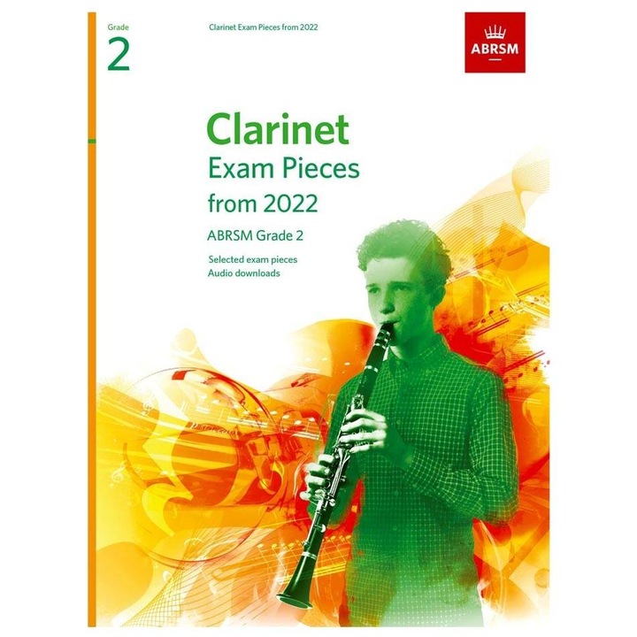 Clarinet Exam Pieces from 2022 Grade 2, ABRSM