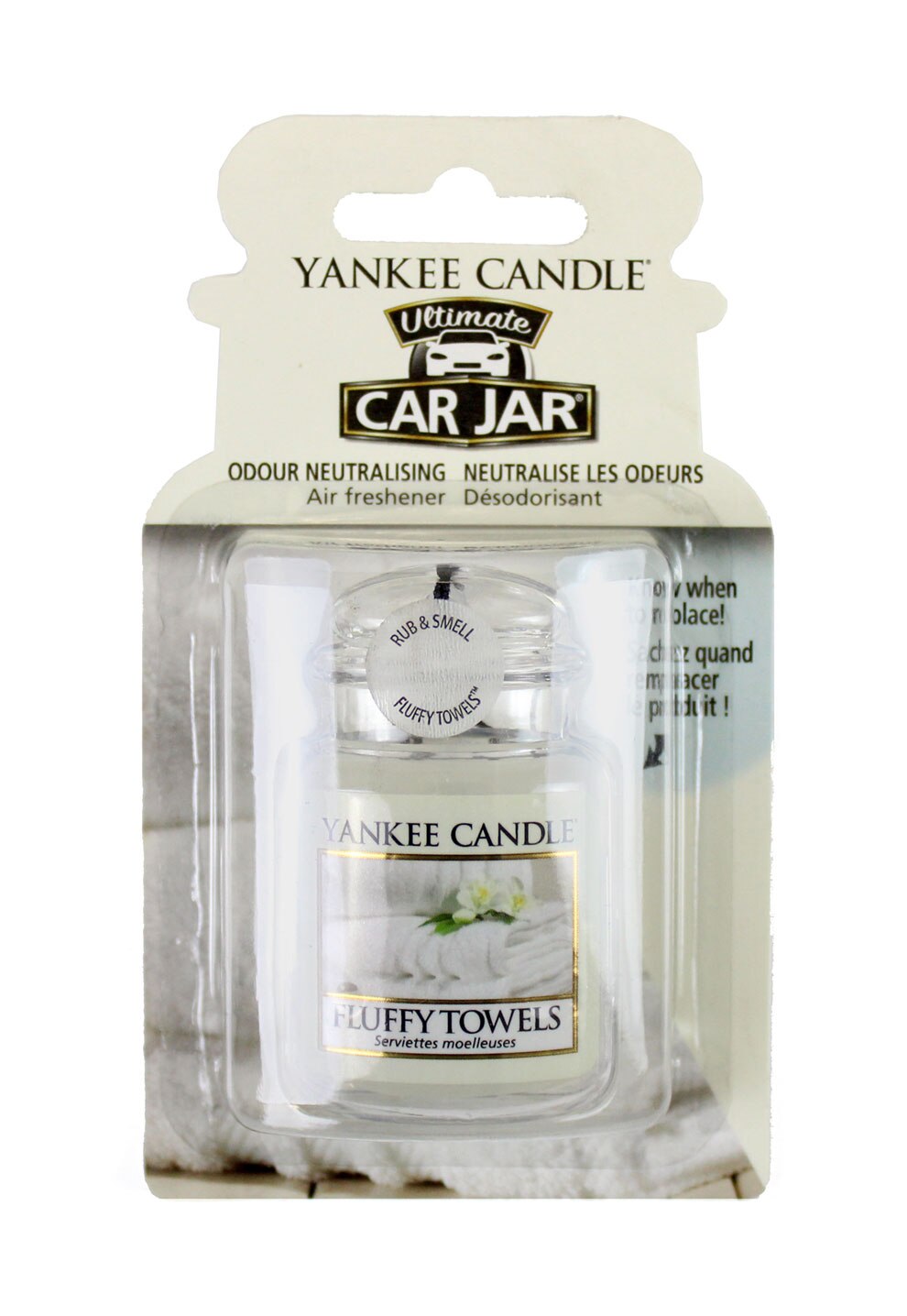 Yankee Candle Dezodorizant de masina Fluffy Towels™