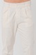 GUESS, Панталон Henry с лен и скосени джобове, Крем