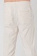 GUESS, Панталон Henry с лен и скосени джобове, Крем