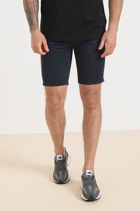 GUESS, Pantaloni scurti cu talie medie, Bleumarin, 33