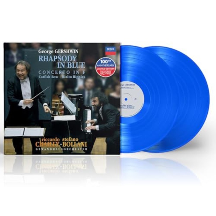 Stefano Bollani & Ricardo Chailly: Rhapsody In Blue (Blue) [2xWinyl]