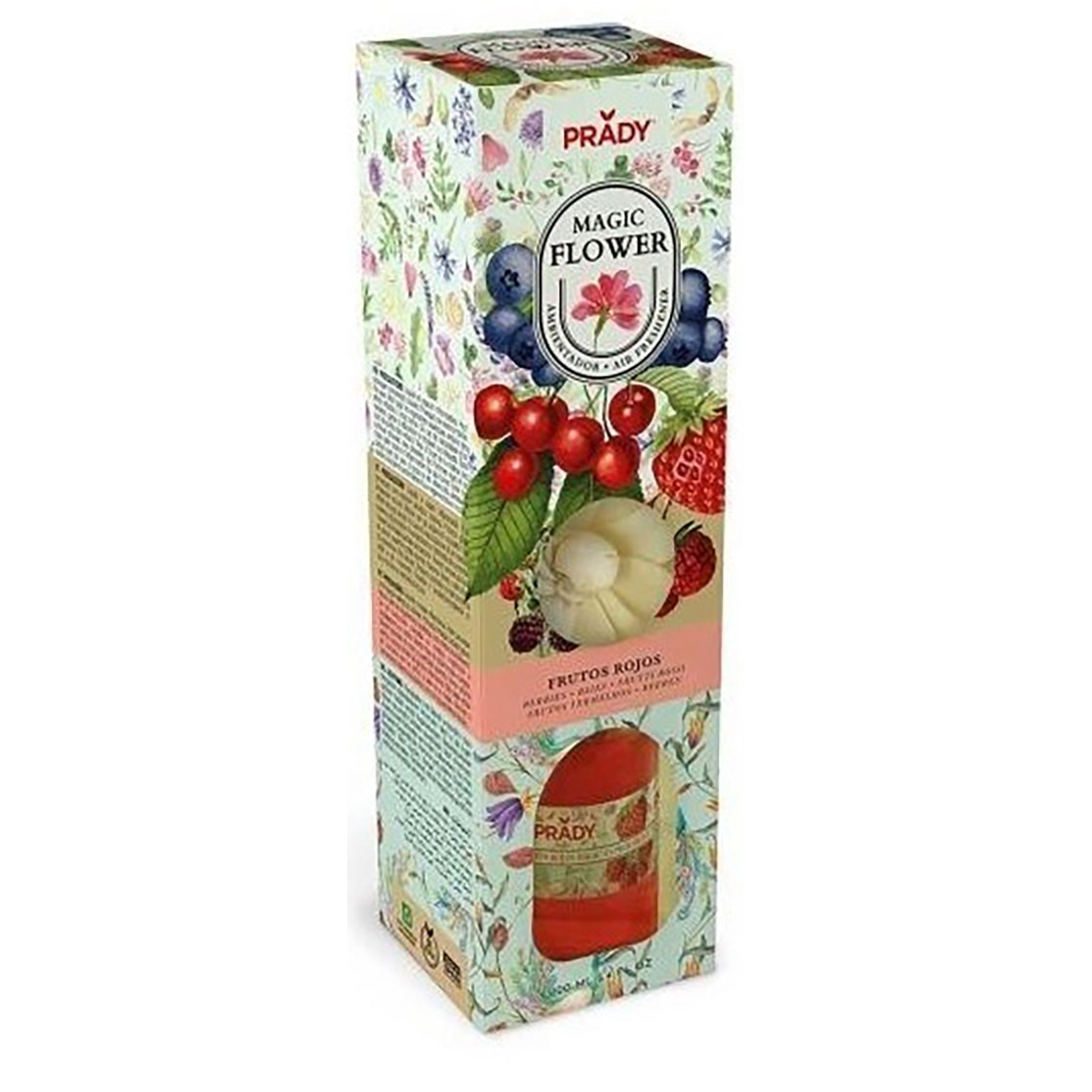 Parfum Prady Mikado Frutos Rojos – 100 Ml – Fraîcheur Fruitée Unisexe – Élégance Au Quotidien
