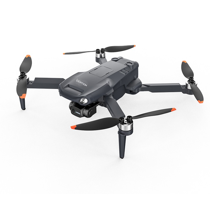 Drona Loomax, 6K HD, distanta de control 600 m, capacitate baterie 7.4V 2200mAH, autonomie zbor 25 minute, cu senzor de detactare a obstacolelor, pliabila