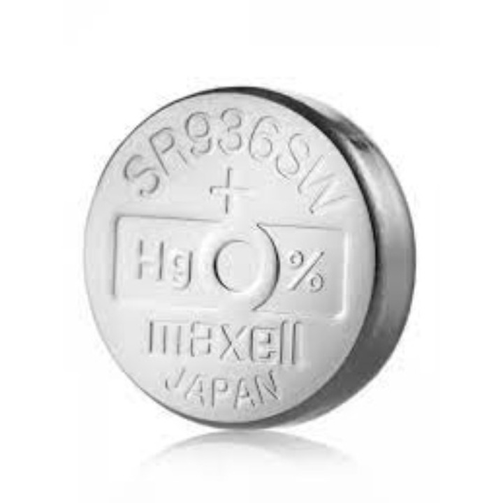 Maxell 394 elem, SR936SW, AG9, 1,55 V, ezüst-oxid cella