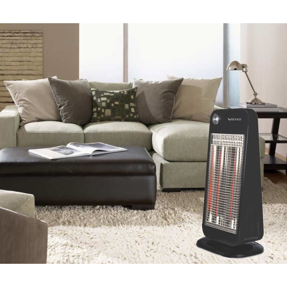 Radiator cu infrarosu de podea putere 1000 W, protectie supra-incalzire ...