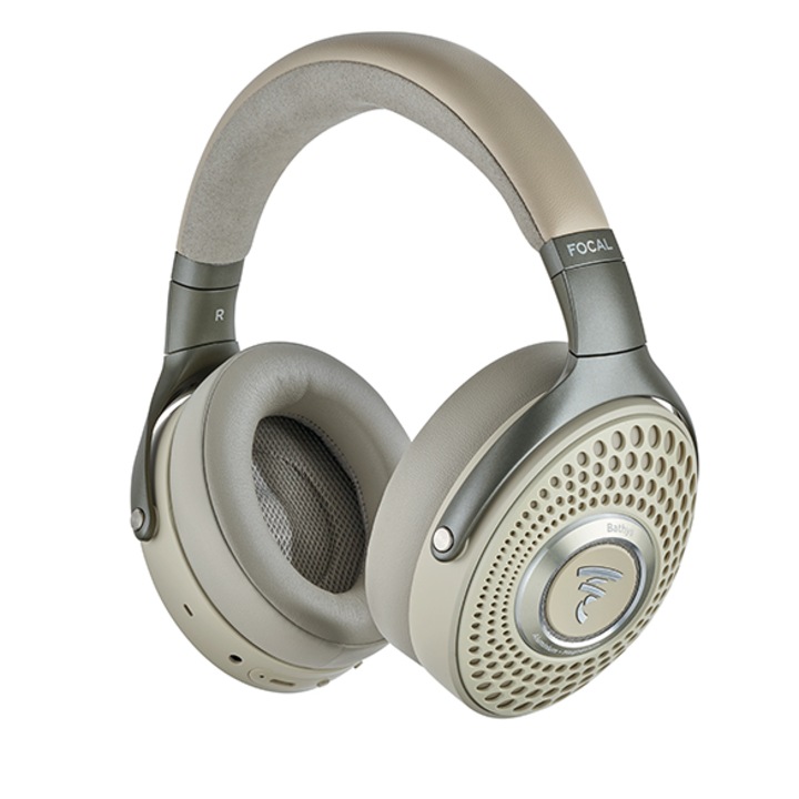 Casti FOCAL Bathys, Bluetooth, Over-Ear, Microfon, Noise Cancelling, Dune