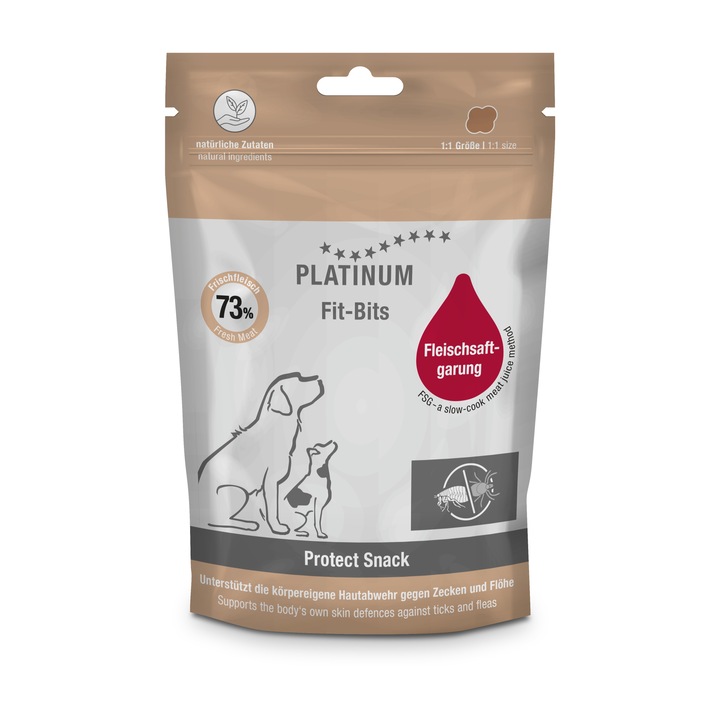 Recompense pentru caini Platinum Fit Bits Protect 150g