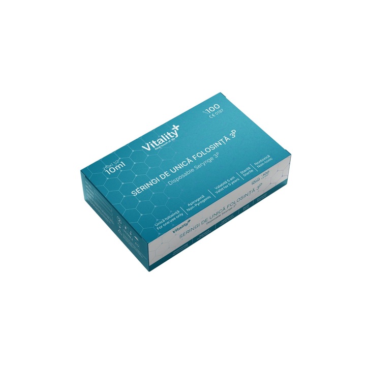 Seringa Vitality 2ml cu ac si manson de cauciuc