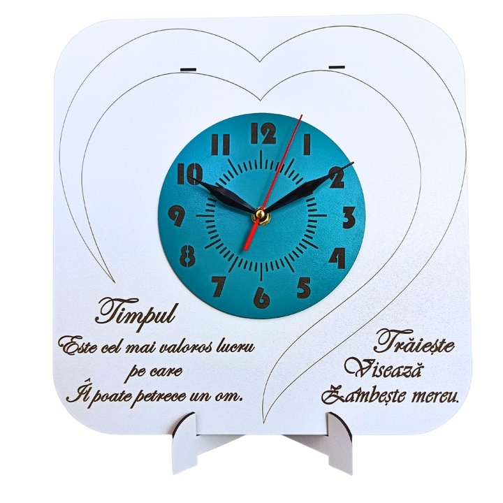 Tablou suport "blank" pentru decorare cu licheni stablizati, personalizat cu mesaj standard pentru "Familie, Prieten, Doctor, Profesor, Manager, Contabil", 30cm, alb