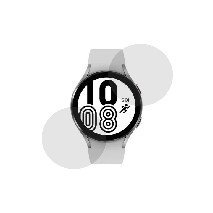 Samsung Galaxy Watch 4 40 mm-es, InvisiFlex matt, tükröződésmentes, tükröződésmentes, ideális védelem, finom érintés, regenerálható tulajdonságok, oleofób bevonat, ULTRA HD technológia
