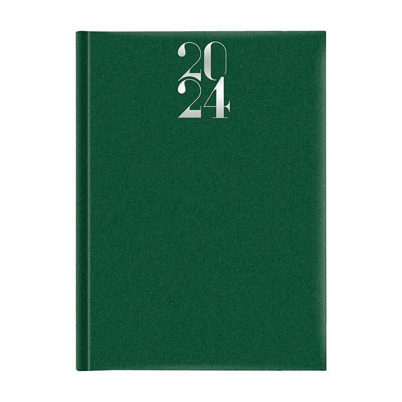 Дневник А4 със седмична дата Arti Lux verde 2024 - eMAG.bg