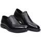 Pantofi barbati 7D1212 D negru, Mels, 45 EU