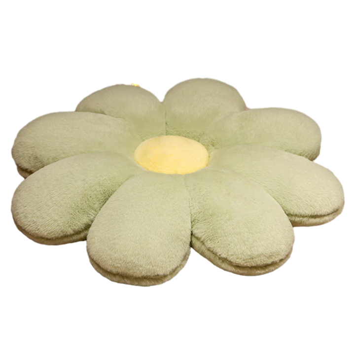 Декоративна възглавница на цветя, 50 см, EZGETOP®, полиестер, Светло зелено