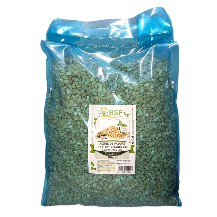 Alune de padure decojite granulate coapte fara sare 10 kg
