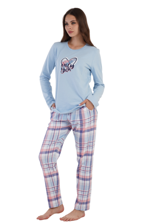 Pijama vatuita Vienetta, Only You, bleu