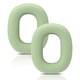 Set 2 huse din silicon PadForce pentru casti Airpods Max, Protectie bureti potrivit pentru Sport si Fitness - Verde