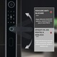 Yala inteligenta Wireless Premium VisionHub® cu camera video, control de la distanta WiFi, broasca inclusa, acces prin Aplicatie, Card, Amprenta, Parola, Cheie, alarma efractie, aplicatie telefon Android si IOS