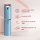 Epilator facial hipoalergenic, efect indelung, fara iritatii, fara fir, VISOFO, Albastru
