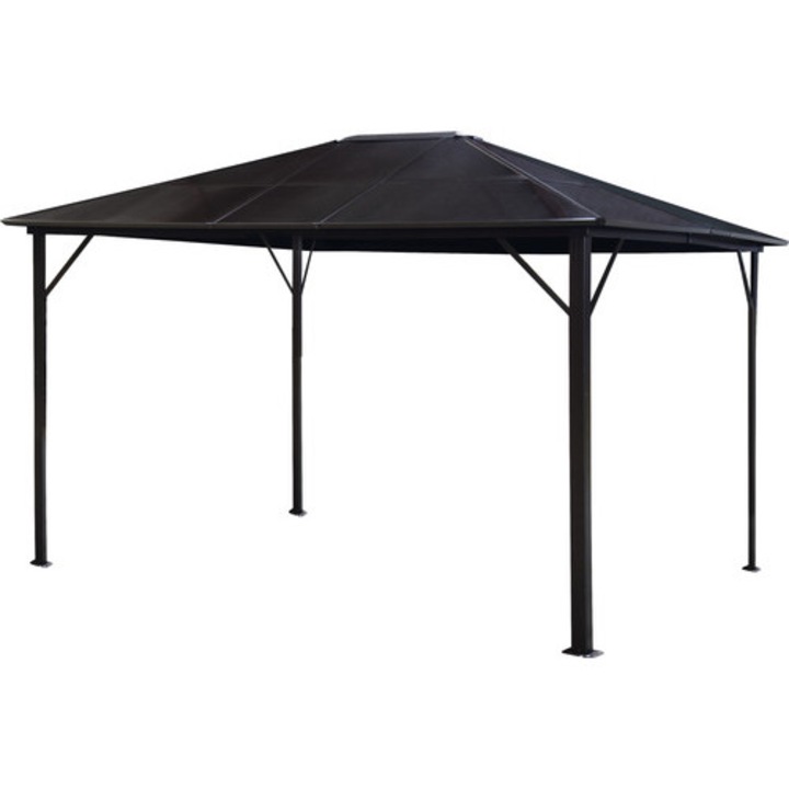 Pavilion Costa 3x3, 65x2, 6 M, Acoperis Policarbonat, Cadru Aluminiu