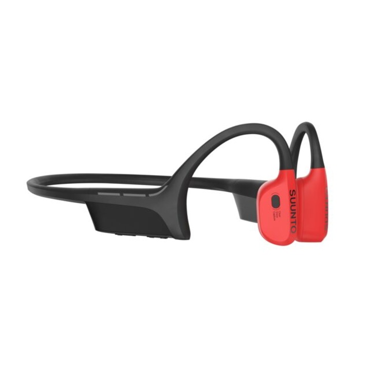 Безжични отворени слушалки Suunto Wing Black/Lava Red