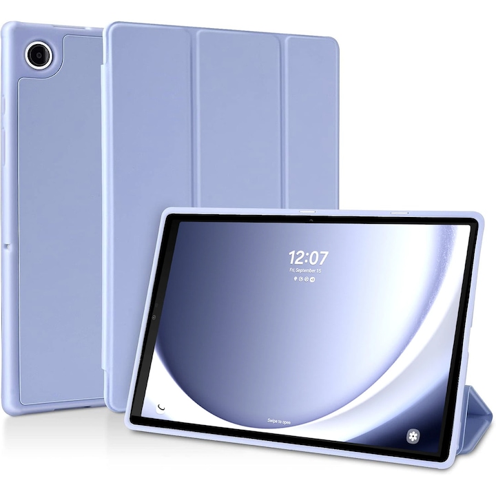 Ultra Slim tok, Revomag, Samsung Galaxy Tab A9 Plus 11.0", TPU Smart Cover, levendula