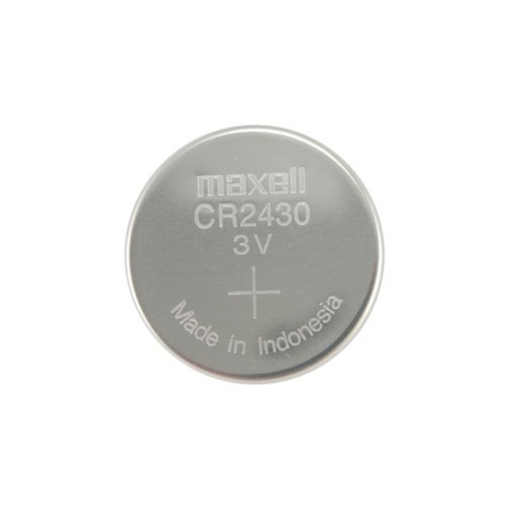 Maxell CR2430 gombelem, 3V, lítium cellás