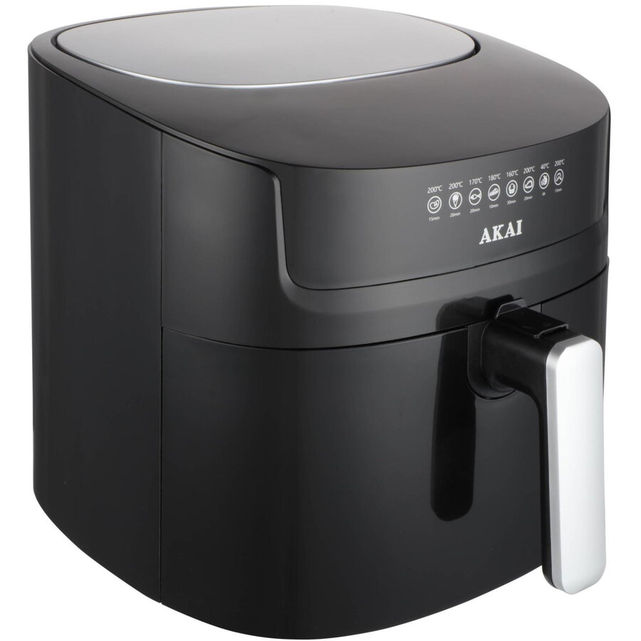 Airfryer Akai AAF-600, 1800W, 6L, Negru - EMAG.ro