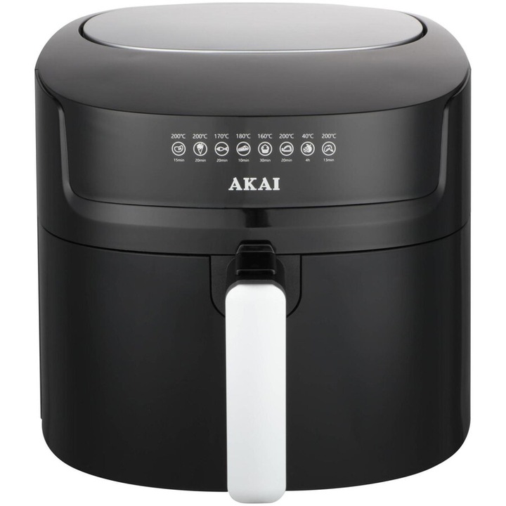 Фритюрник Airfryer Akai AAF-600, 1800W, 6L, черен