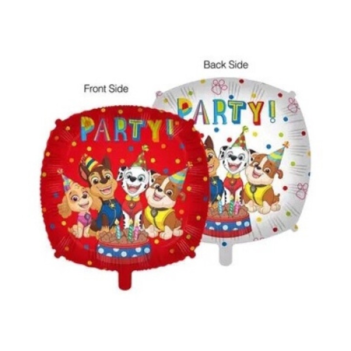 Fólia lufi, 45 cm, Paw Patrol, 2 lány, Procos