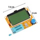 Tester Tranzistori Retoo FixIt Lcr-t4, Digital, Masoara Rlc, Npn, Pnp, Mosfet, Dioda, Condensatori, Rezistenta 0,1ω-50ω, 25pf-100000uf, 0,01mh-20h, Ecran Lcd, 9v, Compact, Precizie Ridicata, Usor De Utilizat, Versatil, Profesional, Portabil, Durabil