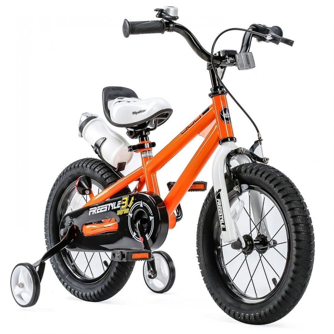 Детски велосипед RoyalBaby Freestyle 16'' Orange - eMAG.bg