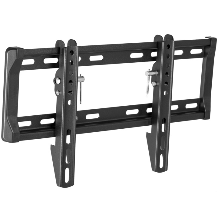 Стенна ТВ конзола Libox, универсална, диагонал 23”- 42”, макс. 40 кг, Vesa 50x50 – 400x200, черна