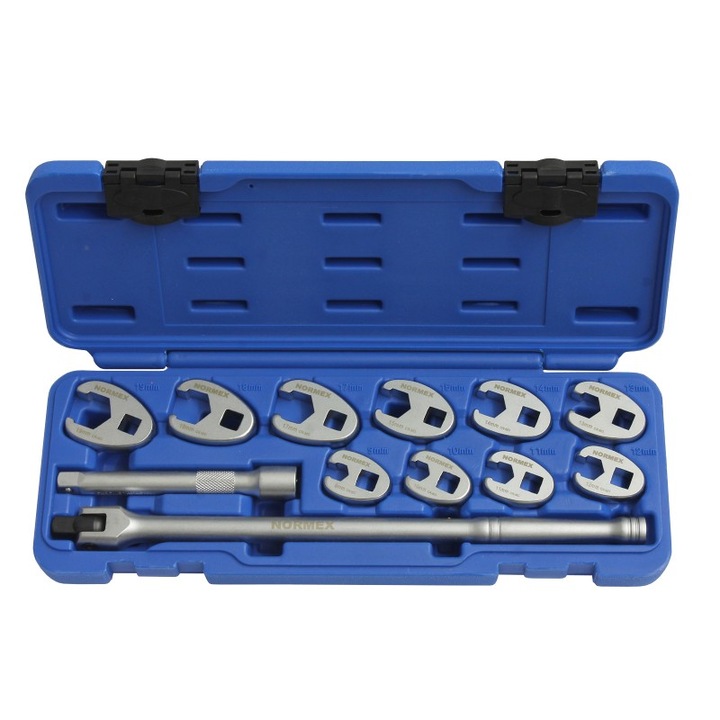 Set chei conducte 12 piese, 9-19 mm Normex 21-368