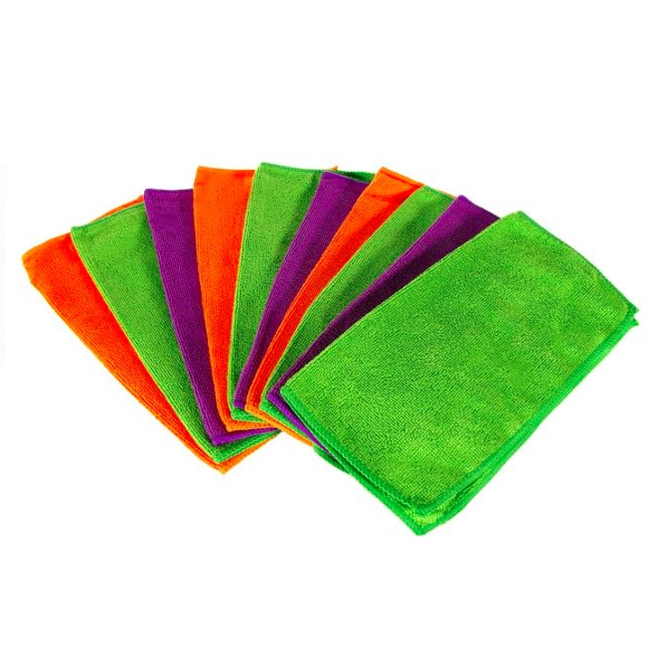 Set 10 lavete microfibra universale 30X30CM