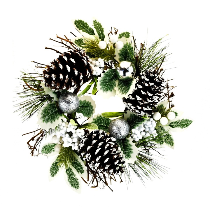 Coronita cu conuri mari Ø30 cm