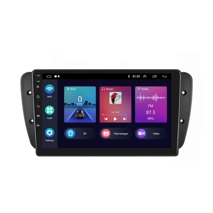 Dedikált GPS-navigáció Seat Ibiza 6J (2009-2013) Android rendszerrel - 2+32 GB - négymagos
