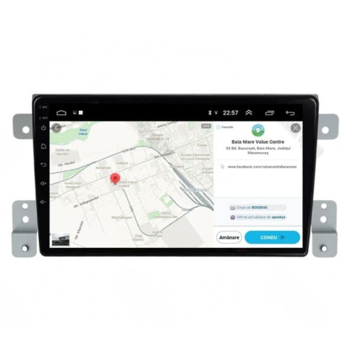 Navigatie GPS Dedicata Suzuki Grand Vitara (2005-2015) cu Android - 8+128 GB - slot SIM 4G - Octa Core