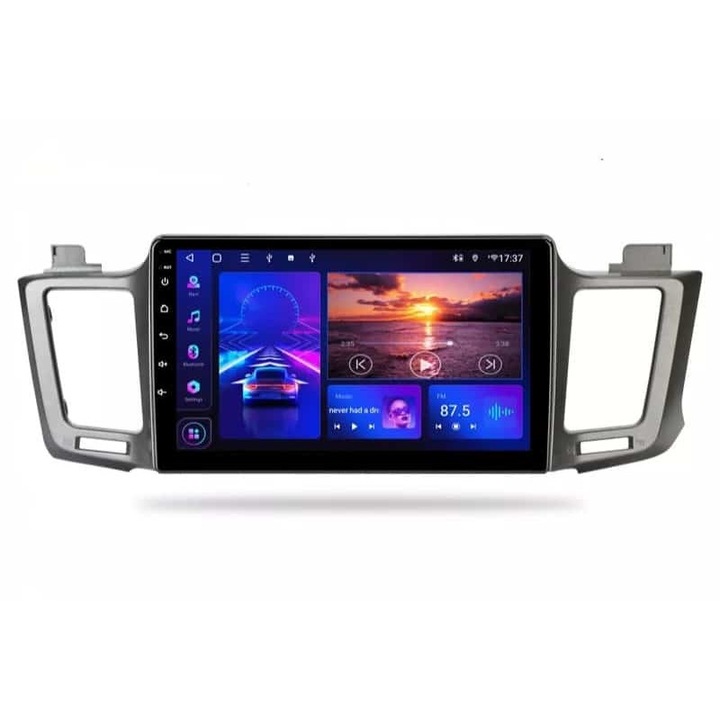 GPS-navigáció dedikált Toyota RAV4 (2012-2018) Android rendszerrel – négymagos