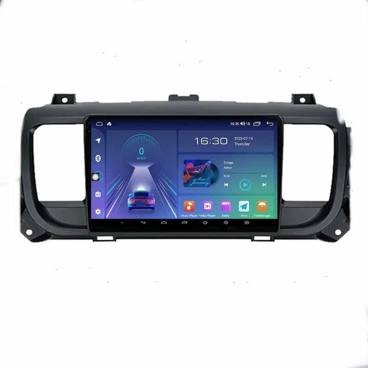 Citroen Jumpy dedikált GPS-navigáció (2015-2022) Android rendszerrel – négymagos