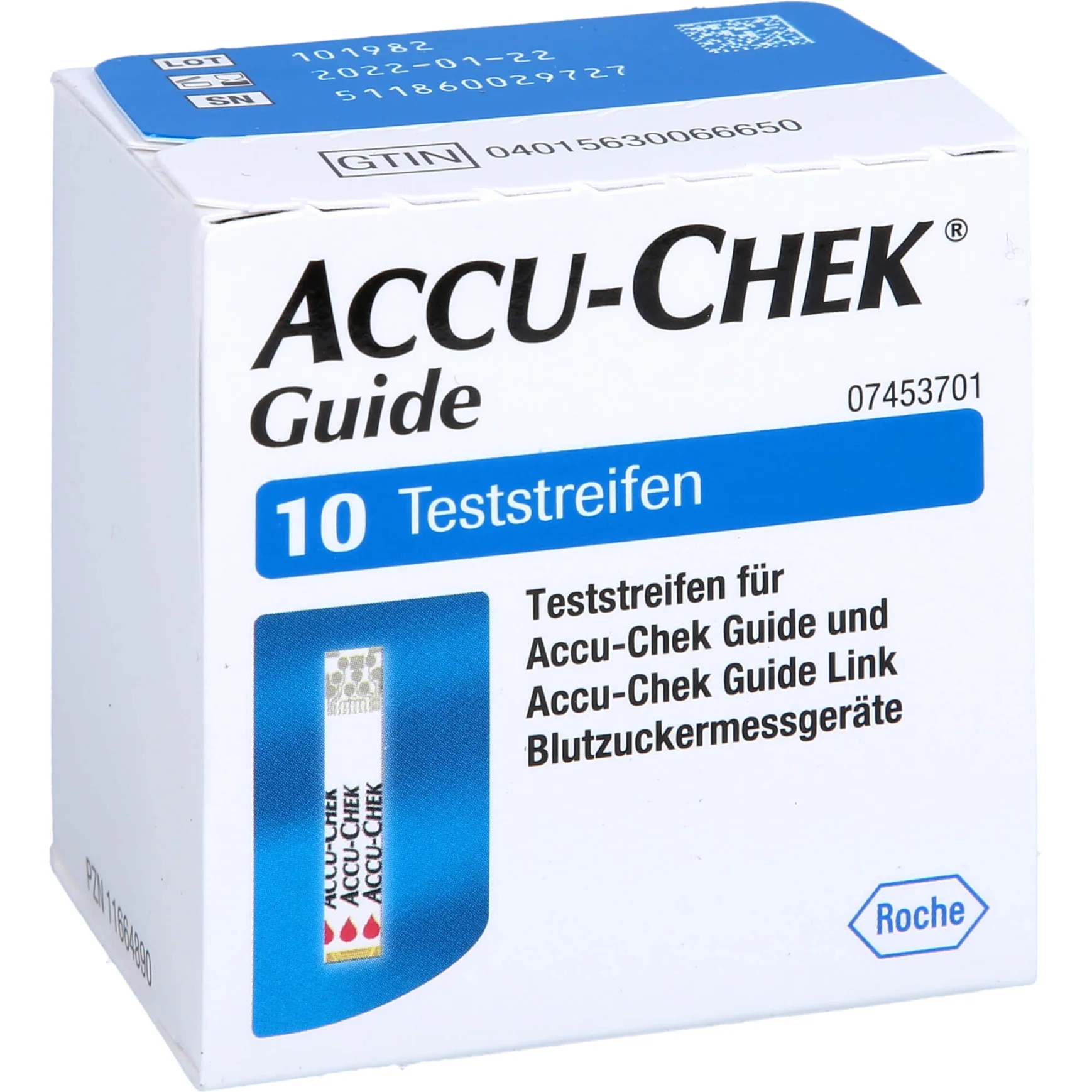 Set 10 Teste de glicemie Accu-Chek Guide - eMAG.ro